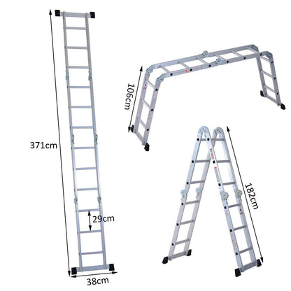 3.7m Aluminium Multi Purpose Ladder_2
