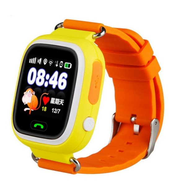 Q90 Smart Watch for Kids with SOS Alarm - Orange_0