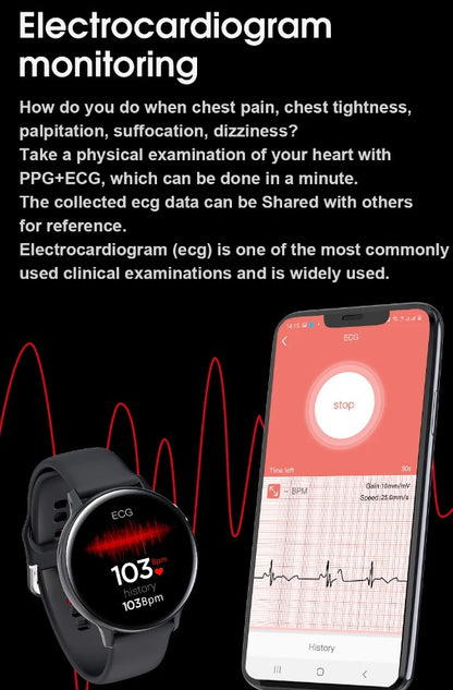 S20S Smartwatch with Health Monitoring - Pink_5