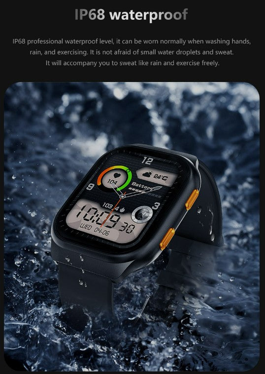 FW16E Smart Watch AMOLED Multi-function mode - Pink_6