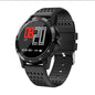 T1 Fitness Bracelet IP67 waterproof Health Monitoring Support Smart Watch - Black_0