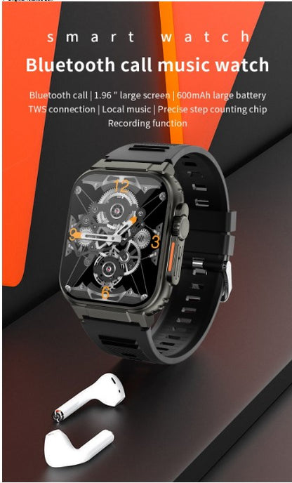 A70 Smart Watch  for Men/Women - Black_1