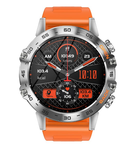 K52 Bluetooth Call Smart Watch - Orange_0